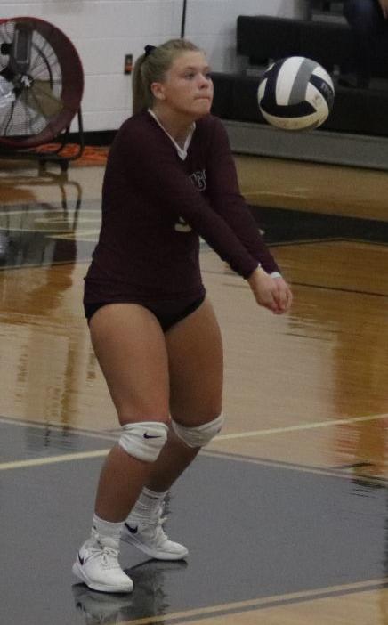 Vinton County at River Valley volleyball